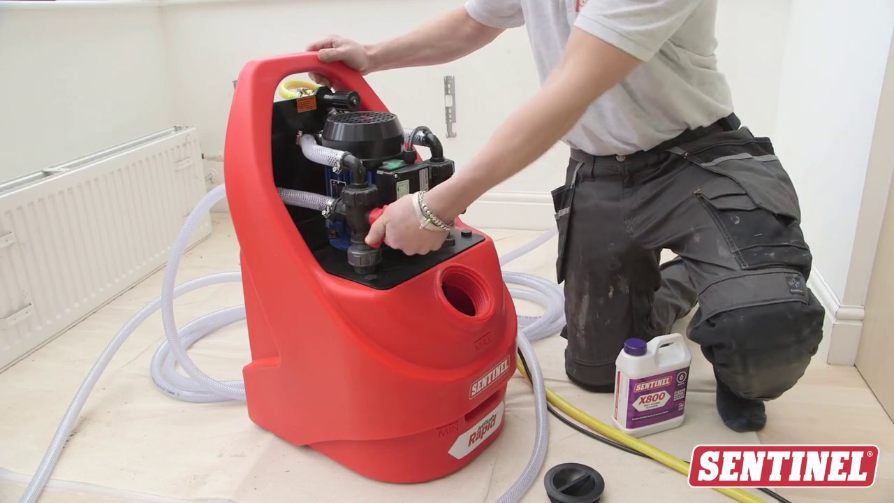 Comment : Réaliser un désembouage avec la pompe Sentinel JetFlush Rapid - Partie 1