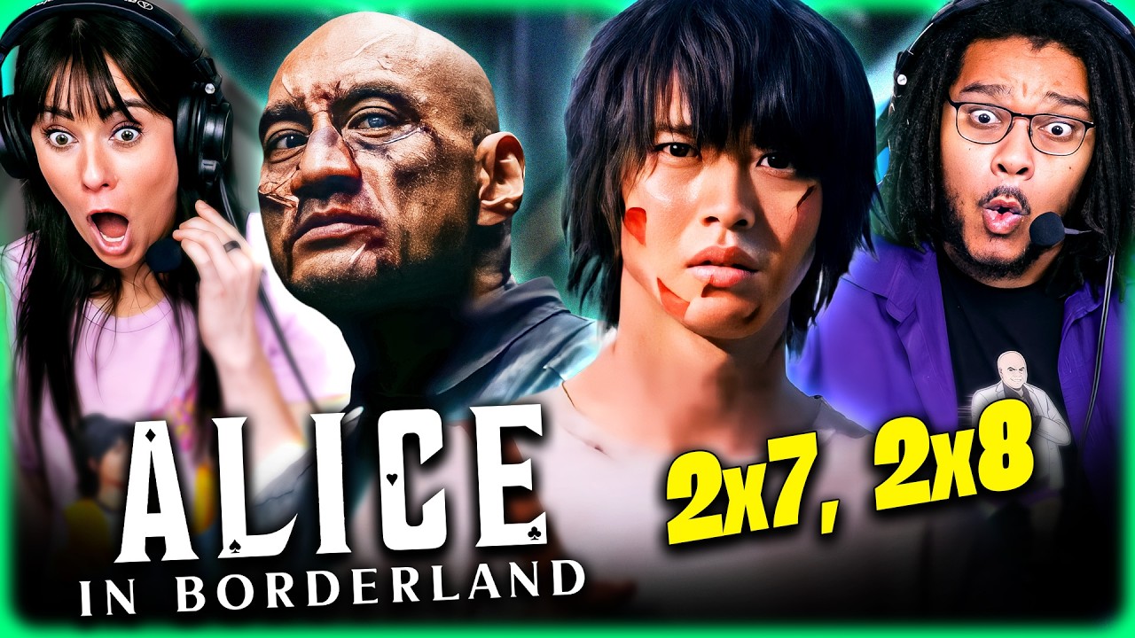 ALICE IN BORDERLAND Season 2 Episode 7 & 8 FINALE REACTION!! 今際の国のアリス | Netflix Original