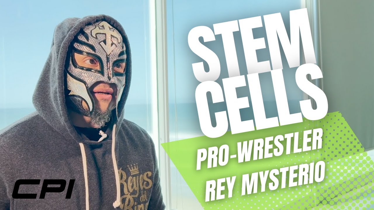 Pro-Wrestler Rey Mysterio visits CPI for Stem Cells