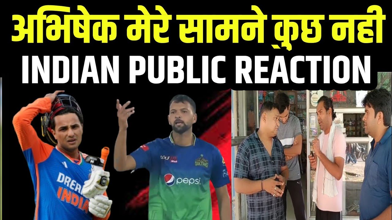 Ahsanullah’s Bold Challenge to Abhishek Sharma Shocks Everyone! 😱| indian cricket reaction
