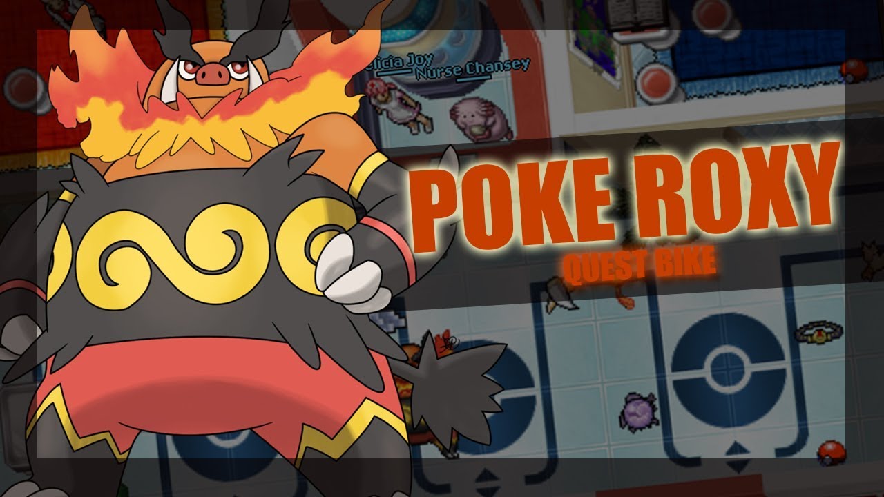 NOVO POKETIBIA 2018 - POKEMON ROXY 24 HORAS ONLINE / QUEST BIKE