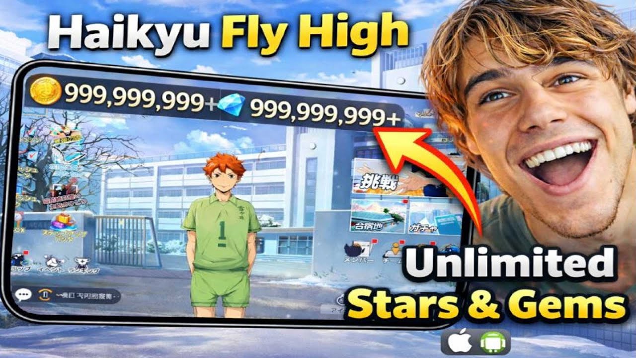 Haikyu Fly High Hack 2026 Unlimited Stars & Gems (Android iOS)