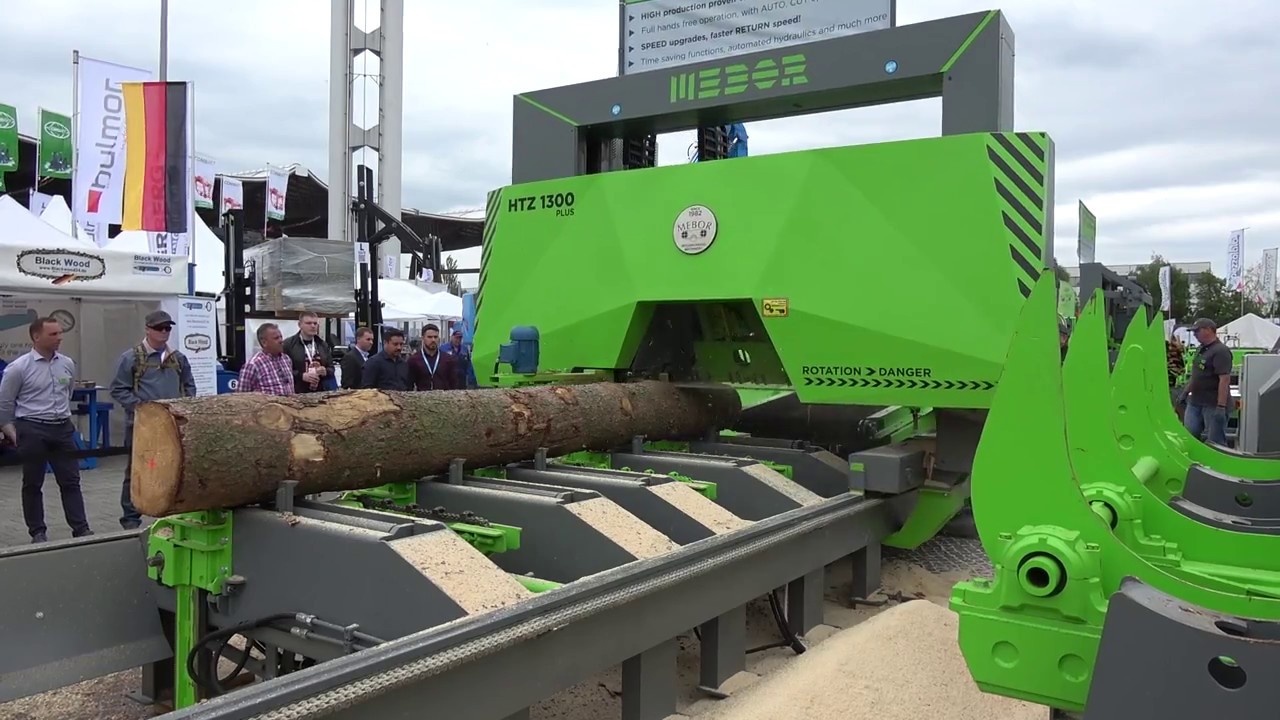 SAWMILL, Horizontal band SAW, MEBOR's fastest HTZ 1300 PLUS