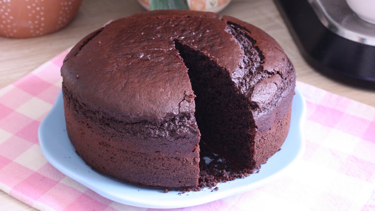 Simple Light Chocolate Cake Recipe, Easy and yummy