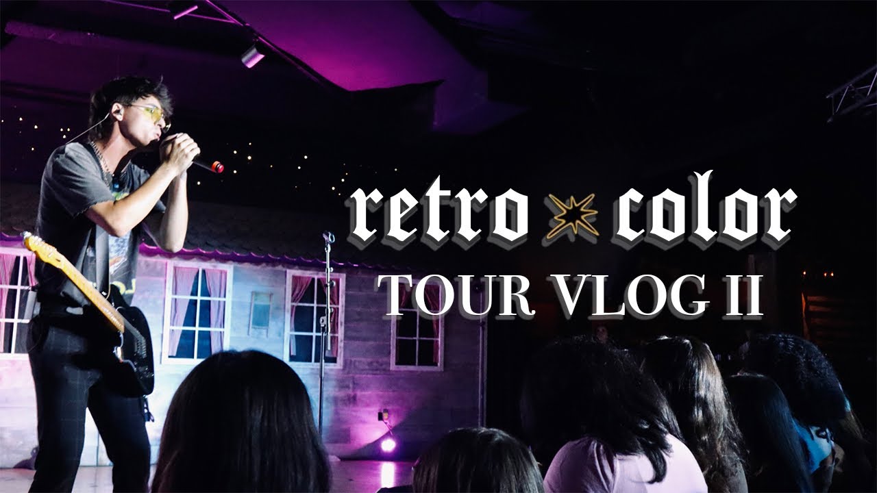 THIS STAGE WAS NUTS - Boy's Of Summer Tour Vlog 2 - Retro Color