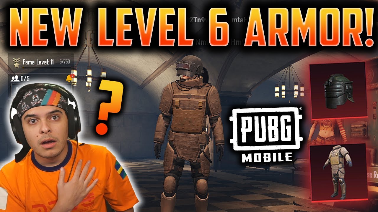 NEW LEVEL 6 ARMOR IN PUBG MOBILE!