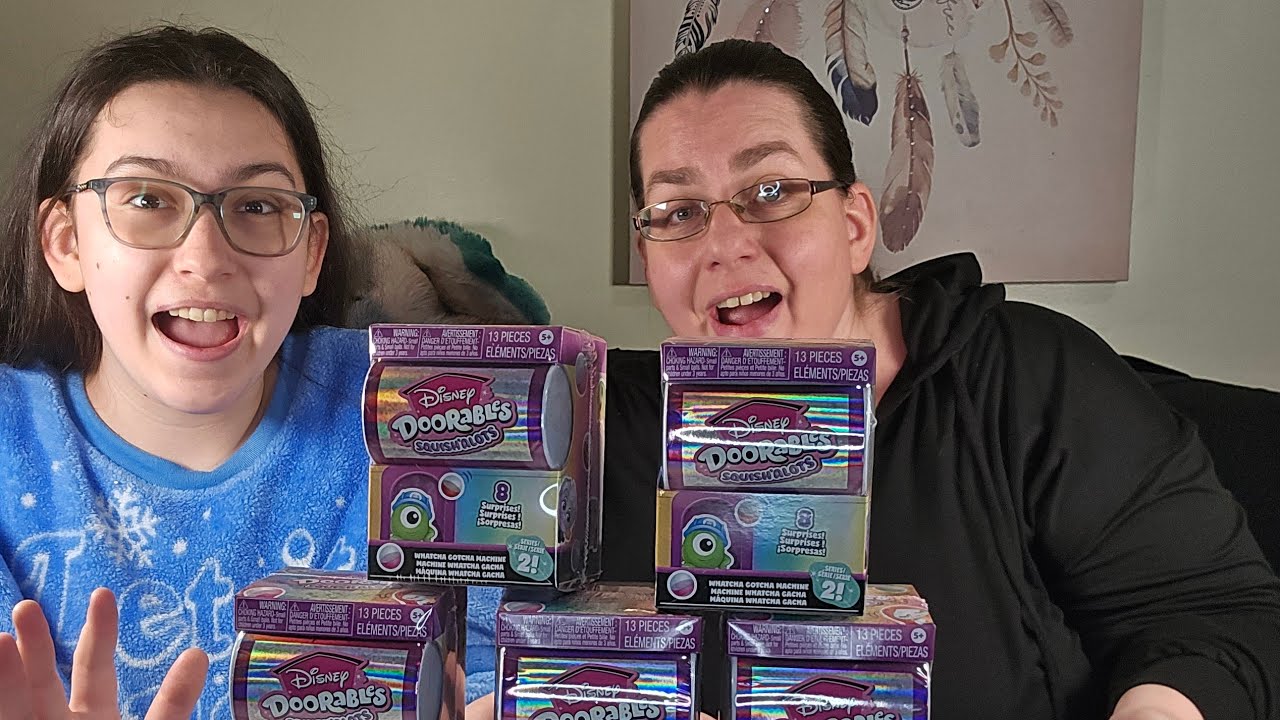 Disney Doorables Squishalots Gotcha Machine Unboxing! 