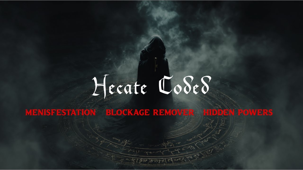 HECATE CODED ⛧ The Key of Power | Open Roads, Amplify Magic & Manifestation Flow (Sub + Ritual)