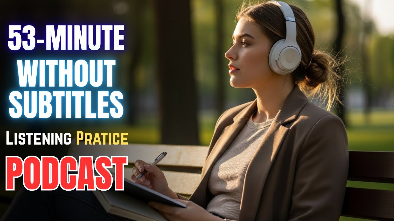 (53-Minute) No Subtitles || English Listening Challenge