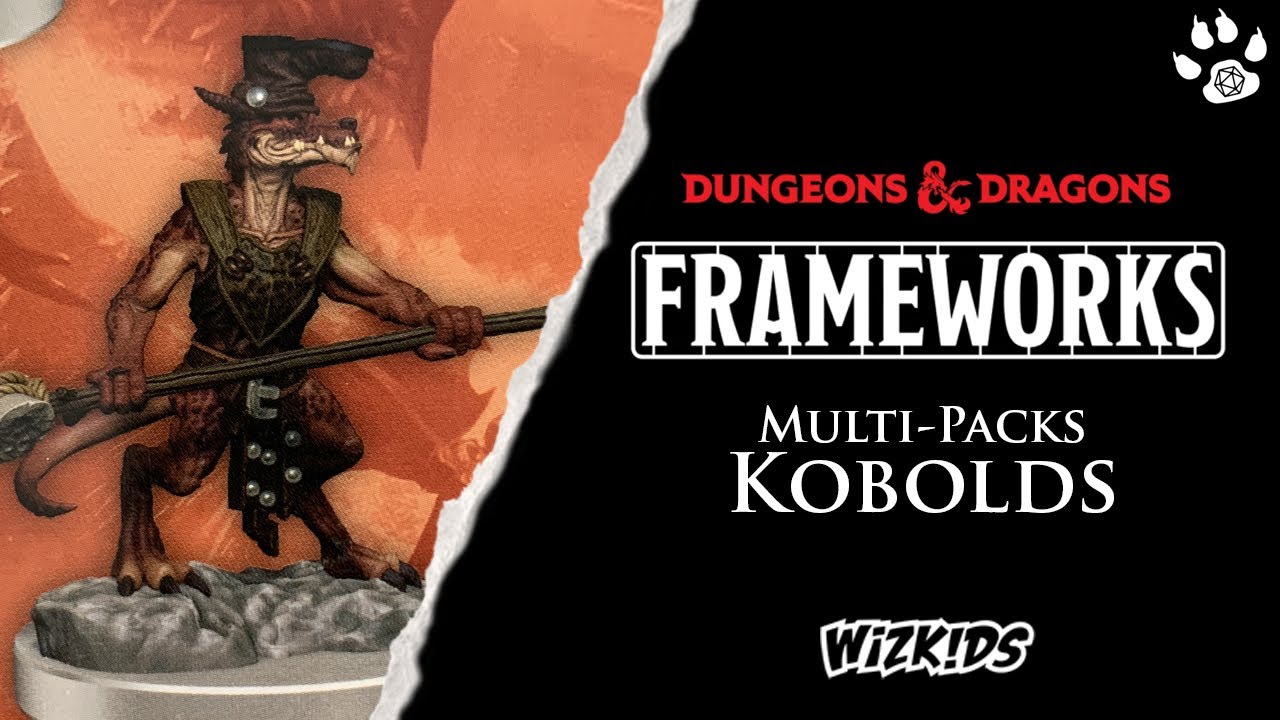 MULTI-PACKS: KOBOLDS - Wizkids: Frameworks - UNBOXING - Band of Badgers