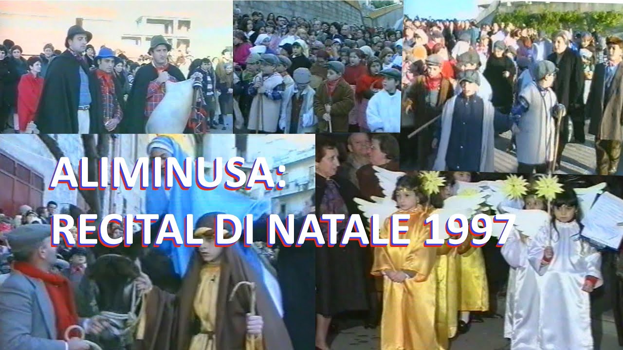 ALIMINUSA - 1997 recital di Natale e Presepe Vivente