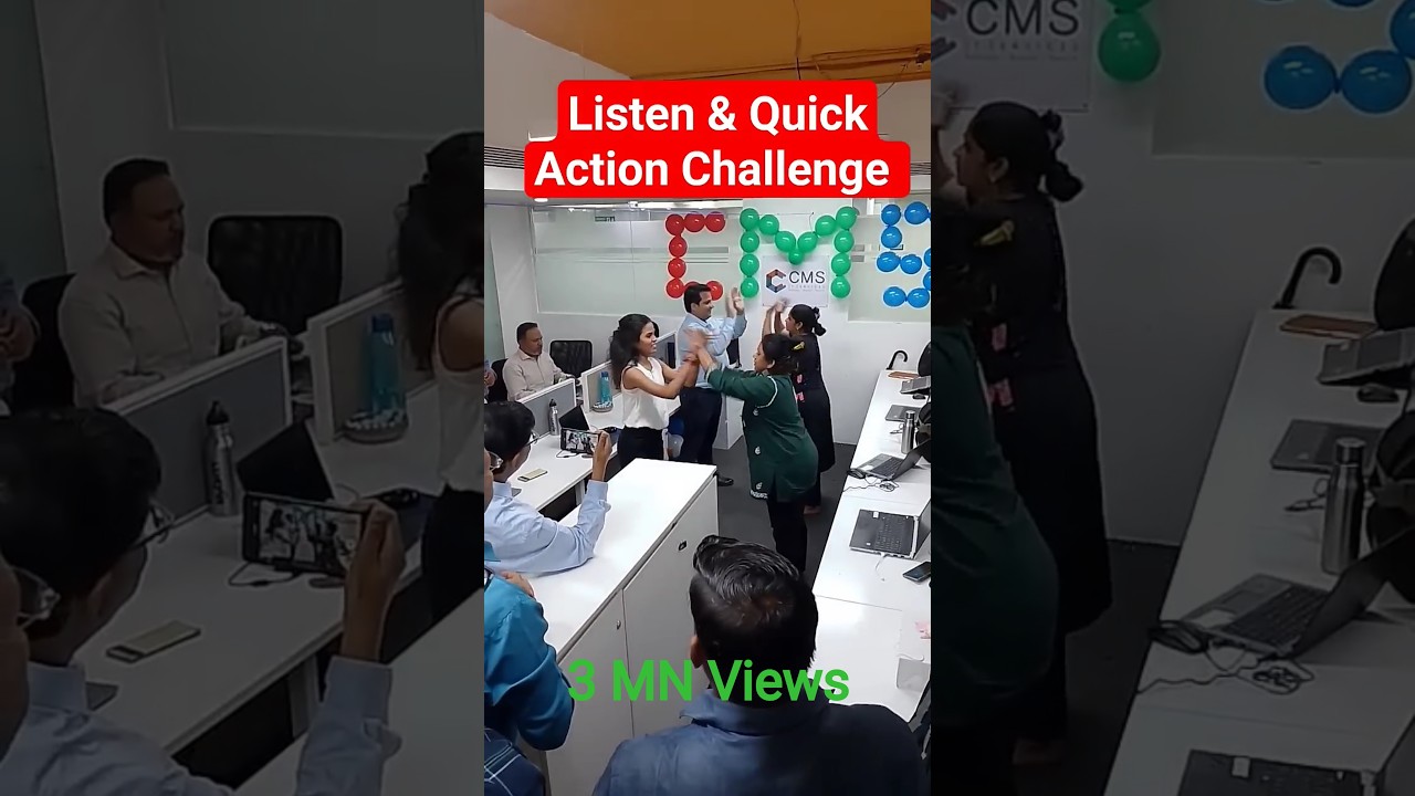 Listen & Action Challenge #quickgame #teambuilding #listeningskills  #creativegames  #funfriday