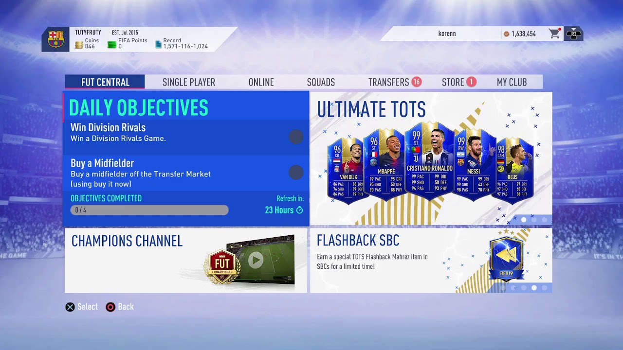 Fifa 19 middle icon guarantee