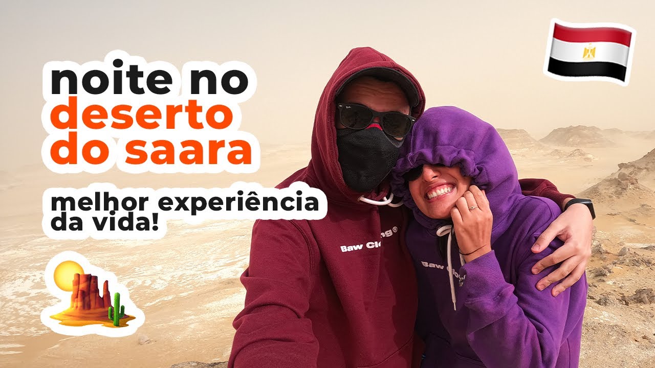 DORMIMOS NO DESERTO DO SAARA: O PASSEIO NO EGITO QUE POUCA GENTE CONHECE 🇪🇬🏜