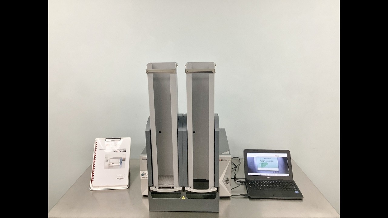 Tecan Infinite M1000 Microplate Reader with Stacker Video ID 28617