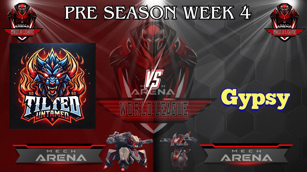 Mech Arena MAWL - Pre season week 4 - TUT Vs GYPSY