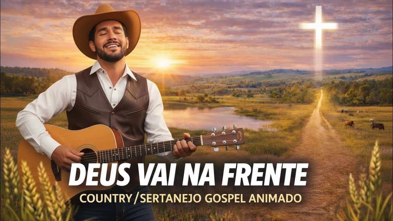 DEUS VAI NA FRENTE 🙌 | Sertanejo Gospel Animado Que Fortalece a Fé | VOZES DO CAMPO GOSPEL 
