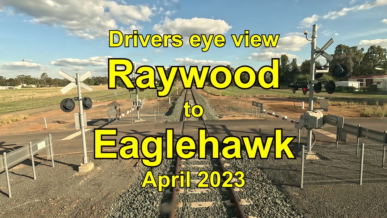 Drivers eye view, Raywood to Eaglehawk