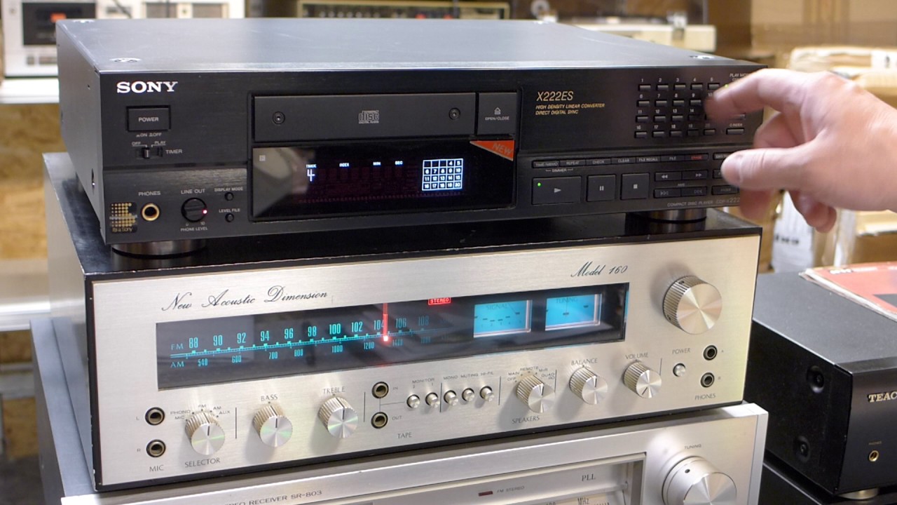 Sony CDP-X222es & N.A.D. Model 160 & Philips Hi-Fi Sound Project 6494