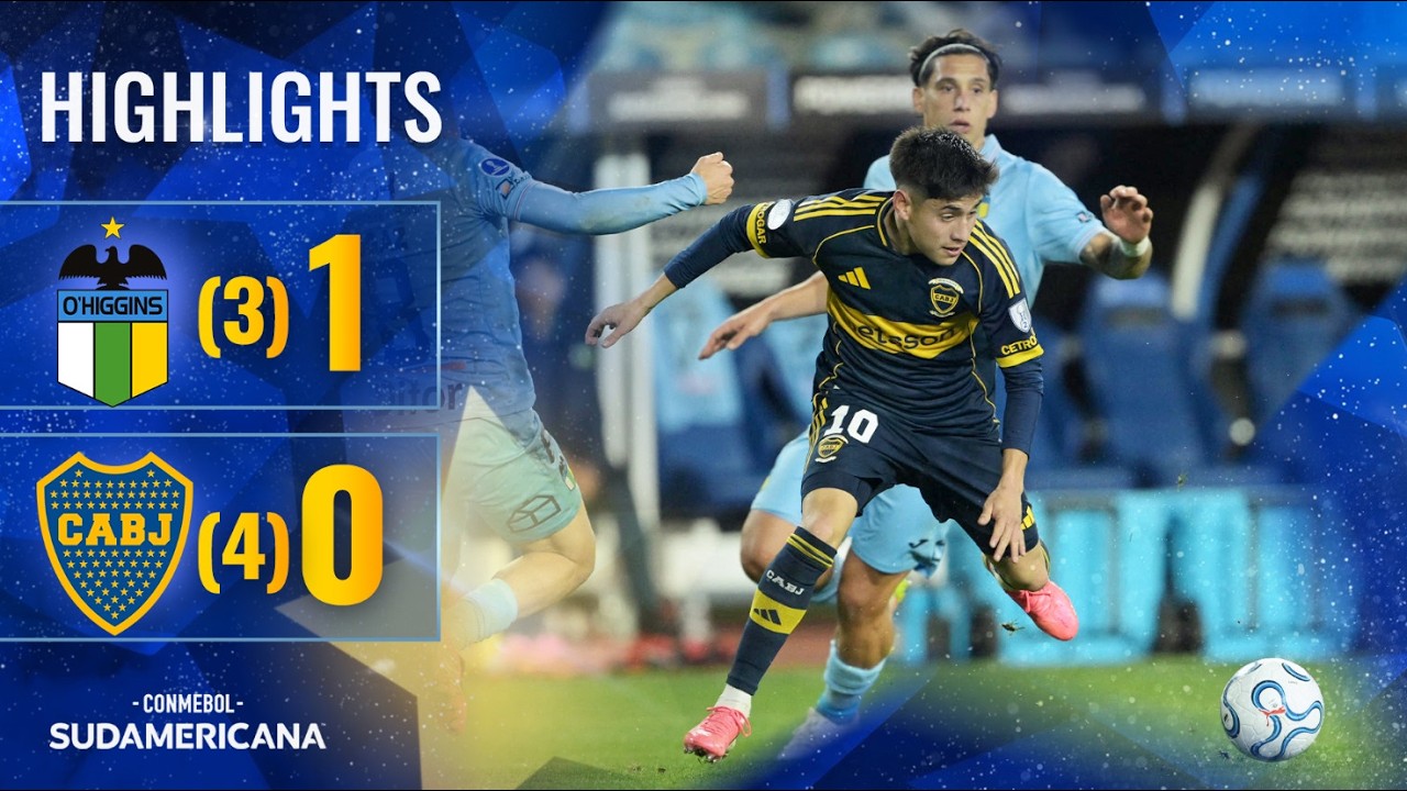 O'HIGGINS vs. BOCA JUNIORS | HIGHLIGHTS | CONMEBOL SUDAMERICANA 2026