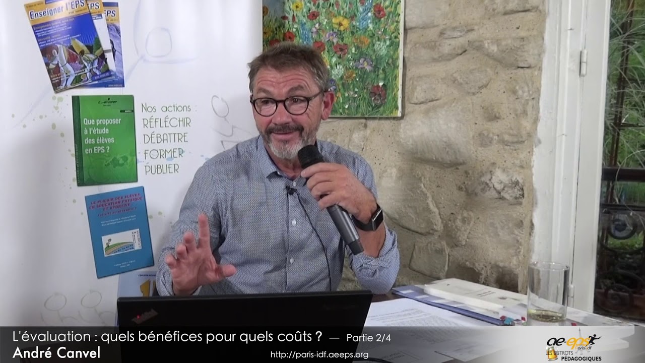 André Canvel : Bistrot pédagogique sur l'évaluation – Partie 2/4