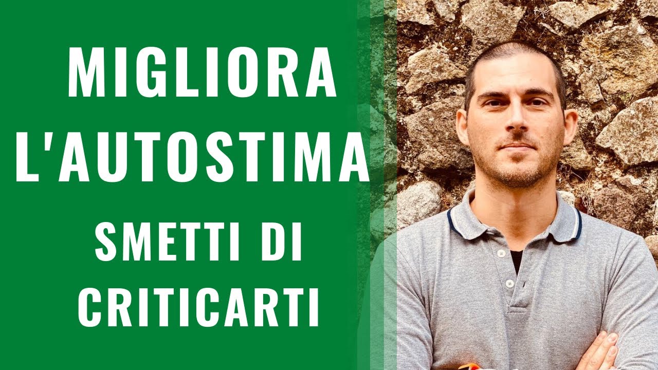 Come smettere di criticarsi duramente e migliorare l'autostima👍🏽
