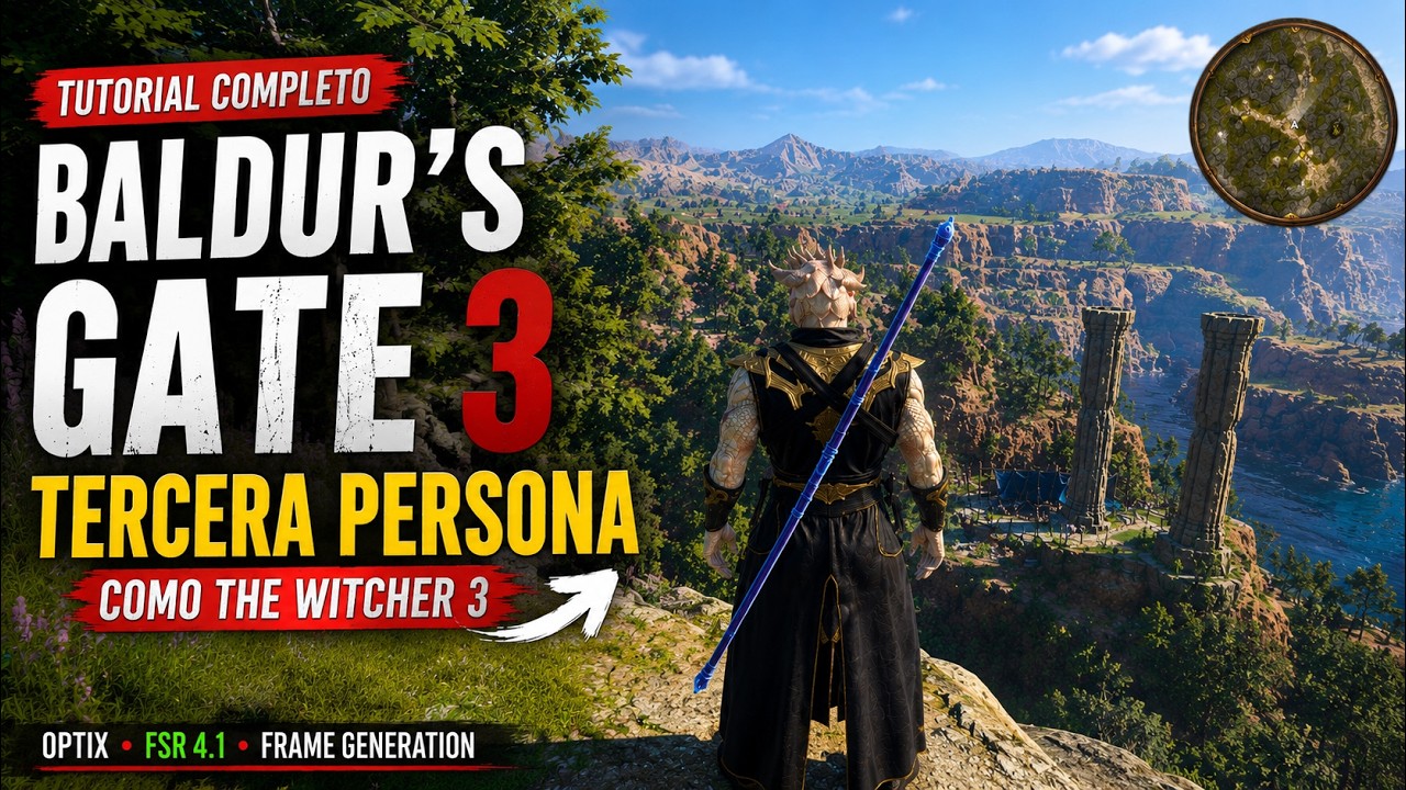 Baldur's Gate 3 True Third Person | Complete Tutorial