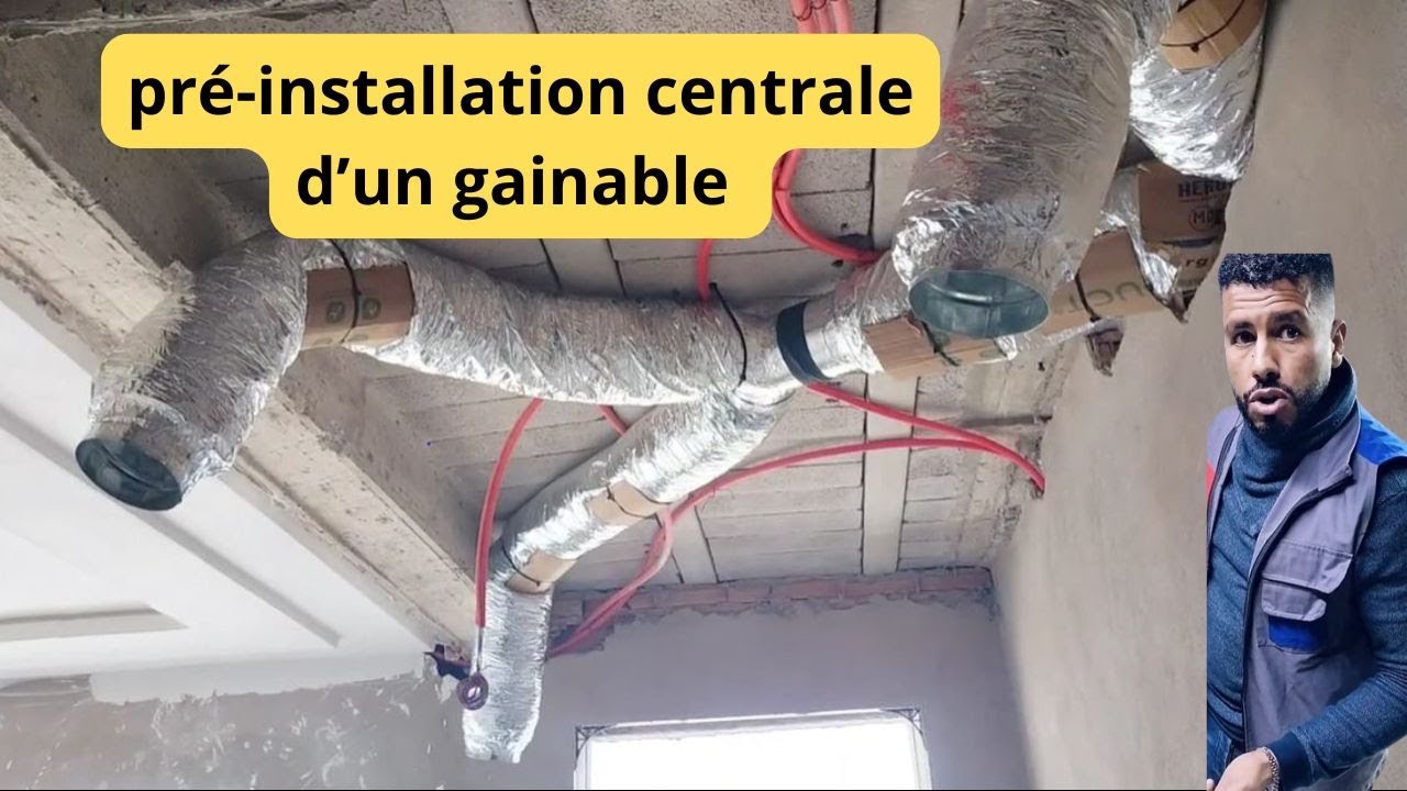 froid technologie 🚨 Installation #climatiseur#gainable#centre🚨☝️🥰