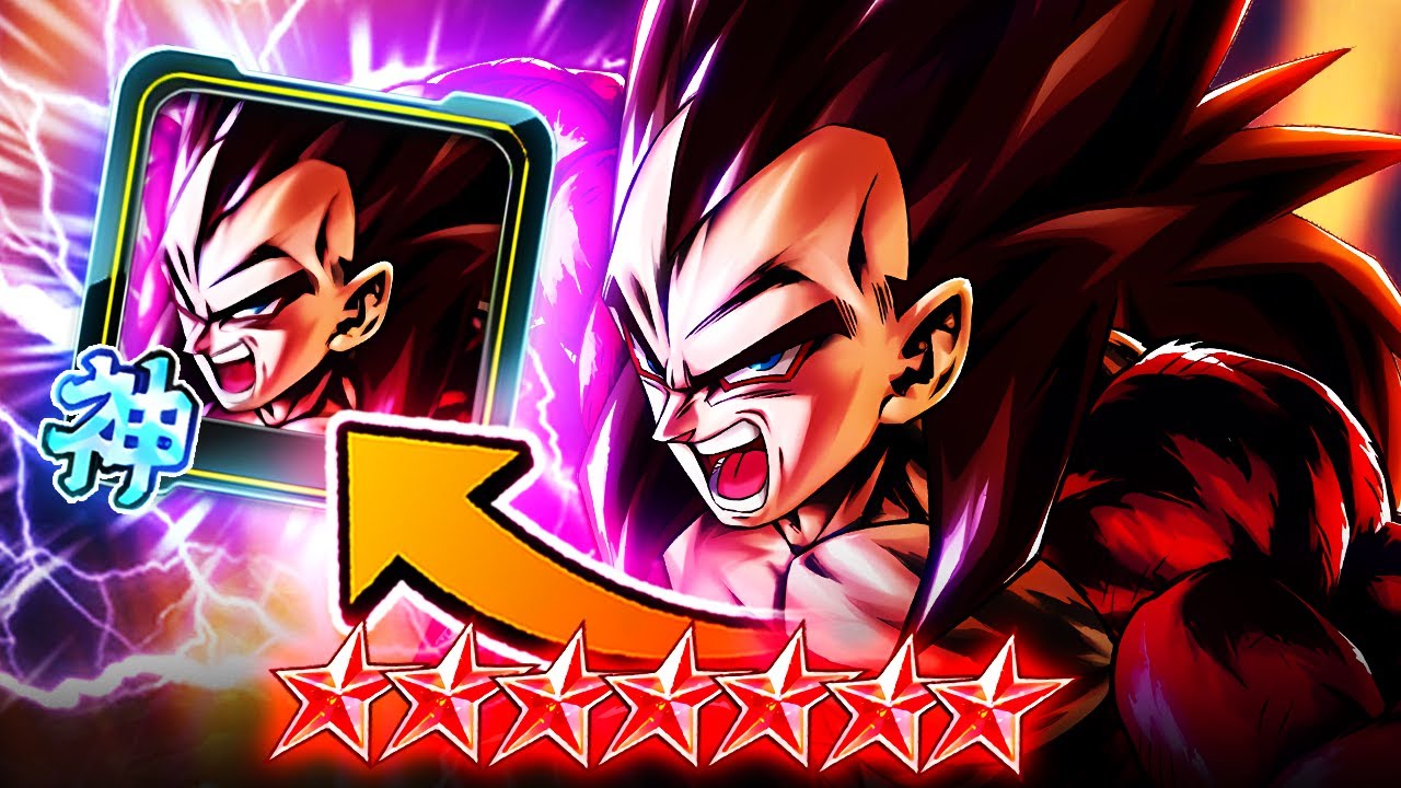 I DID NOT EXPECT THIS...! SSJ4 VEGETA WITH HIS NEW PLAT DOES CRAZY DMG! | Dragon Ball Legends