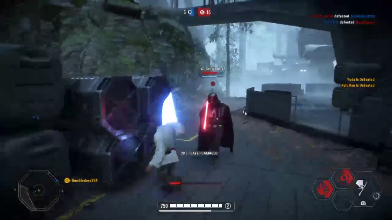 Star Wars Battlefront 2 Gameplay with Wattshappenin