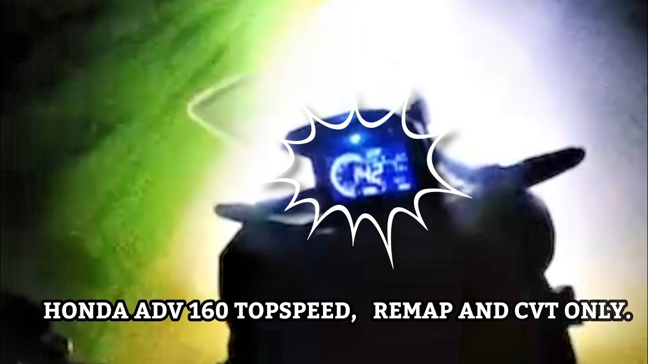 HONDA ADV 160 TOP SPEED, REMAP AND CVT TUNE ONLY.