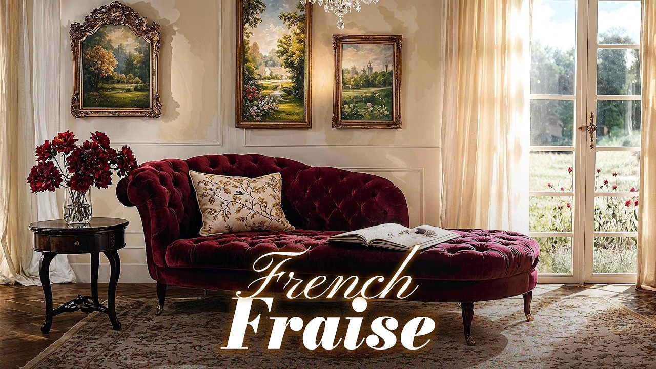 Strawberry Inspired French Chateau - Chateau de Chantilly France Inspired