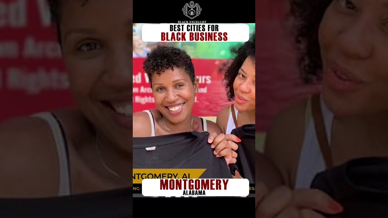 Montgomery, AL - Best Cities for Black Business #shorts
