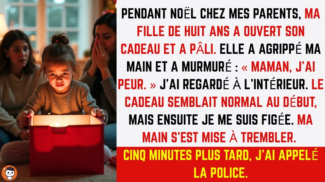 À Noël, ma fille a ouvert son cadeau… cinq minutes plus tard, j’appelais la police