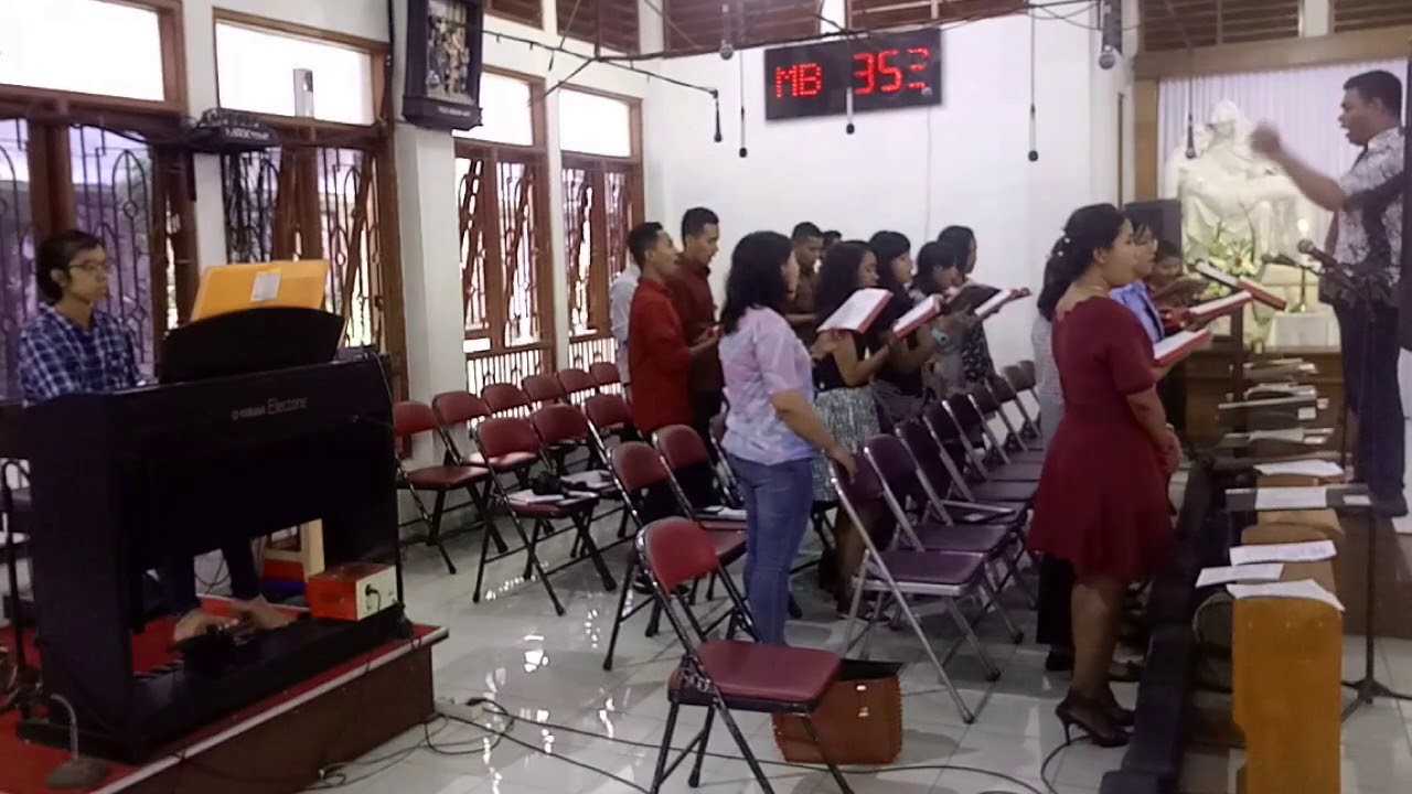 Lekaslah Pra Iman - Gaudete Choir Paroki Babarsari (31/12/2017)