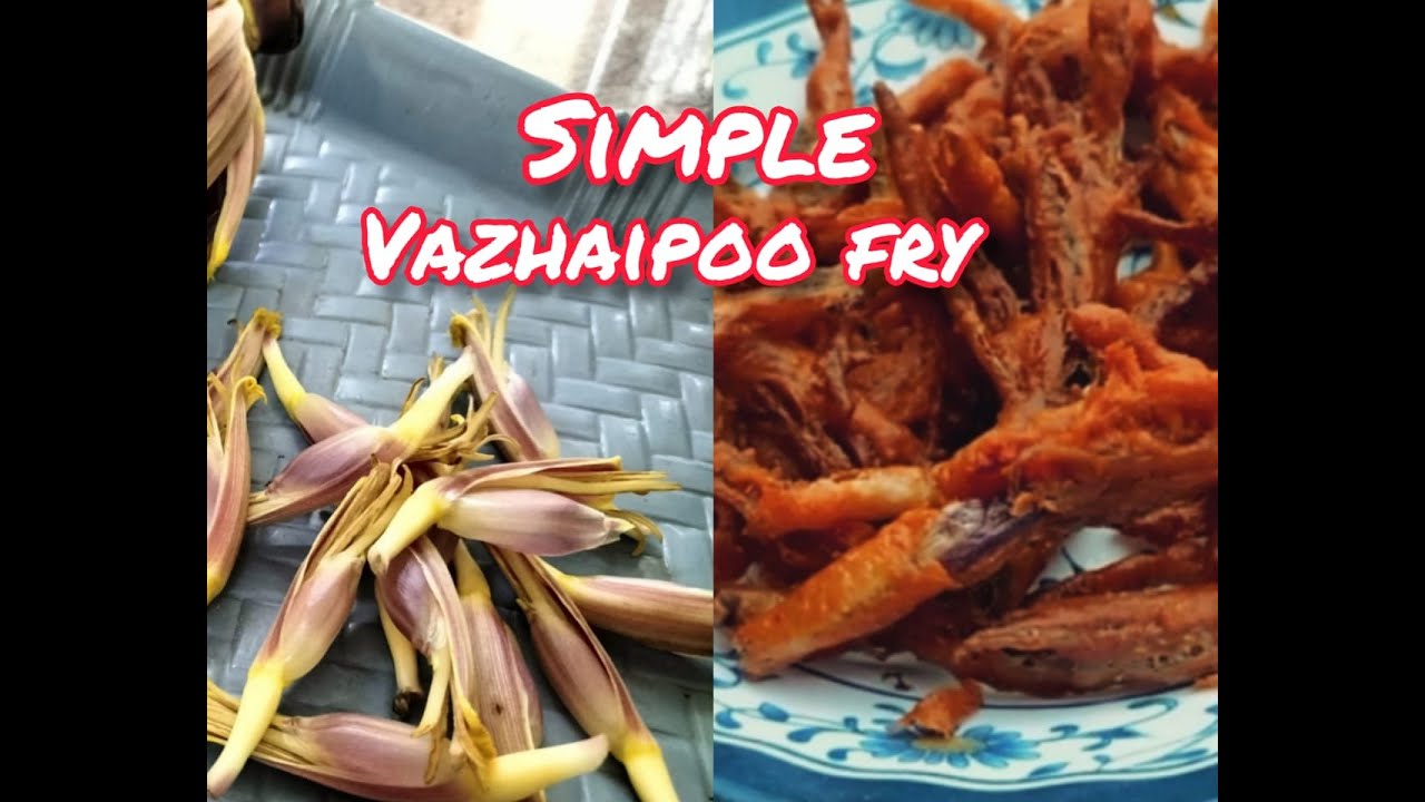 Simple and tasty vazhaipoo fry 😋 ,மிகவும் சுவையான‌ வாழைப்பூ வறுவல்👌