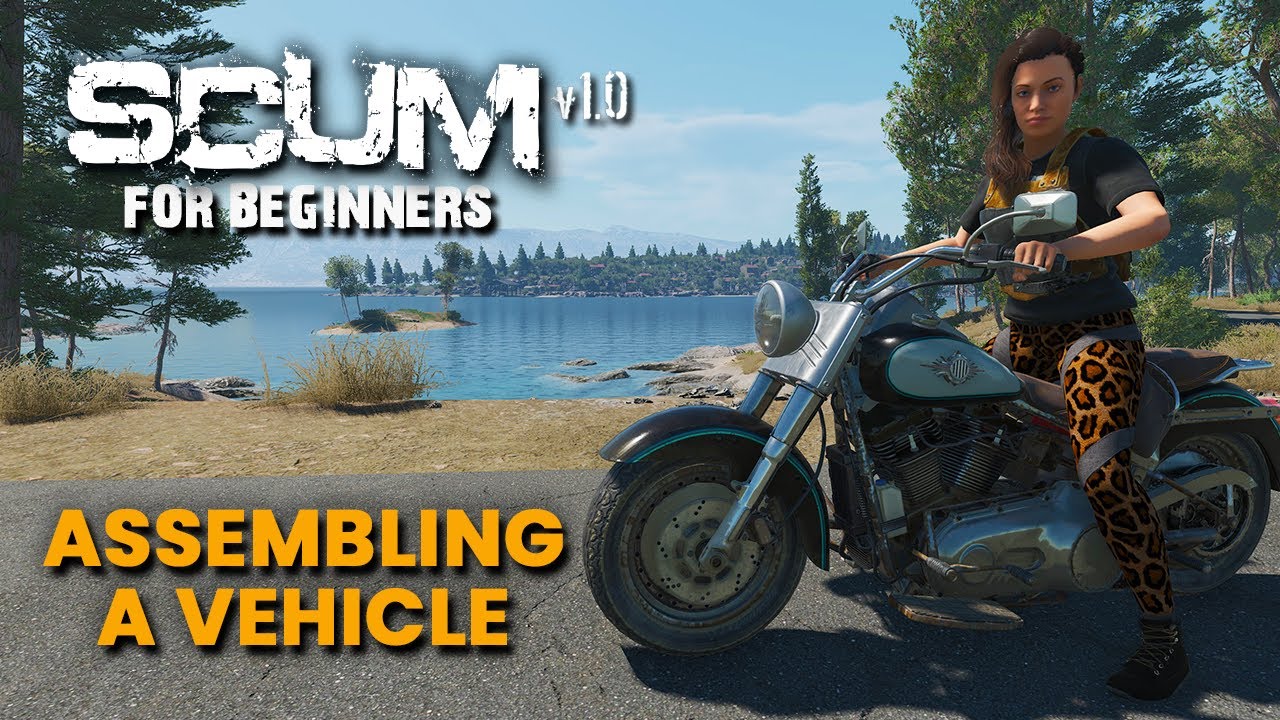 ASSEMBLING A VEHICLE!! - SCUM for Beginners