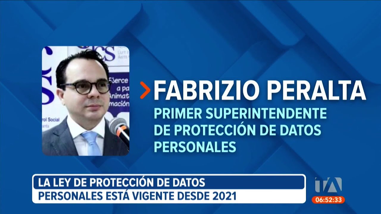 La Ley de Protección de Datos Personales está vigente desde 2021