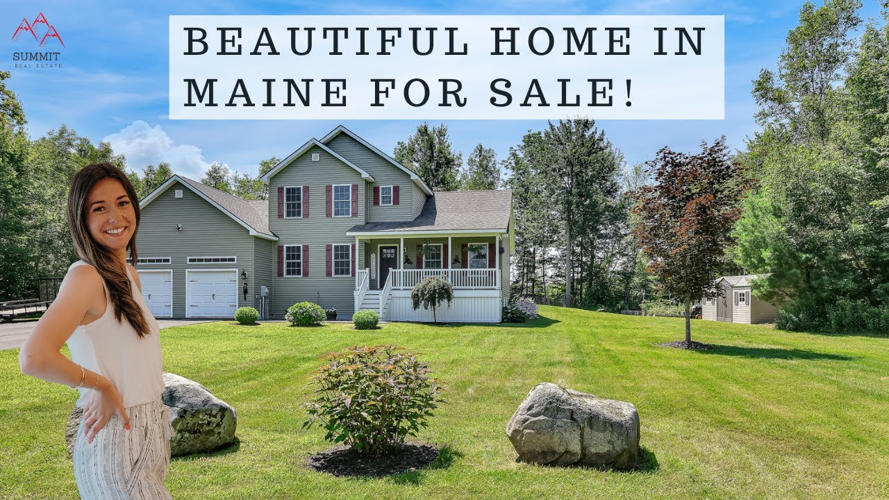 Beautiful New Home Listing in Sidney, Maine