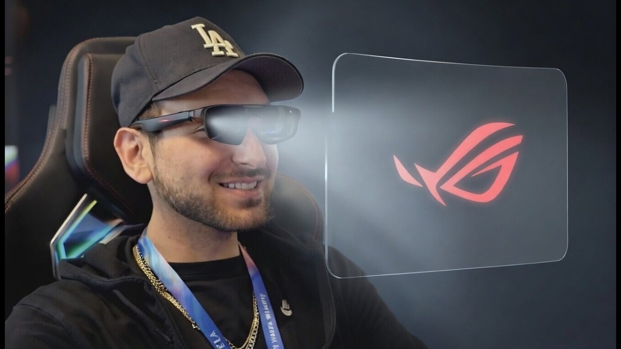 ROG XREAL R1 Glasses Hands On First Impressions - CES 2026