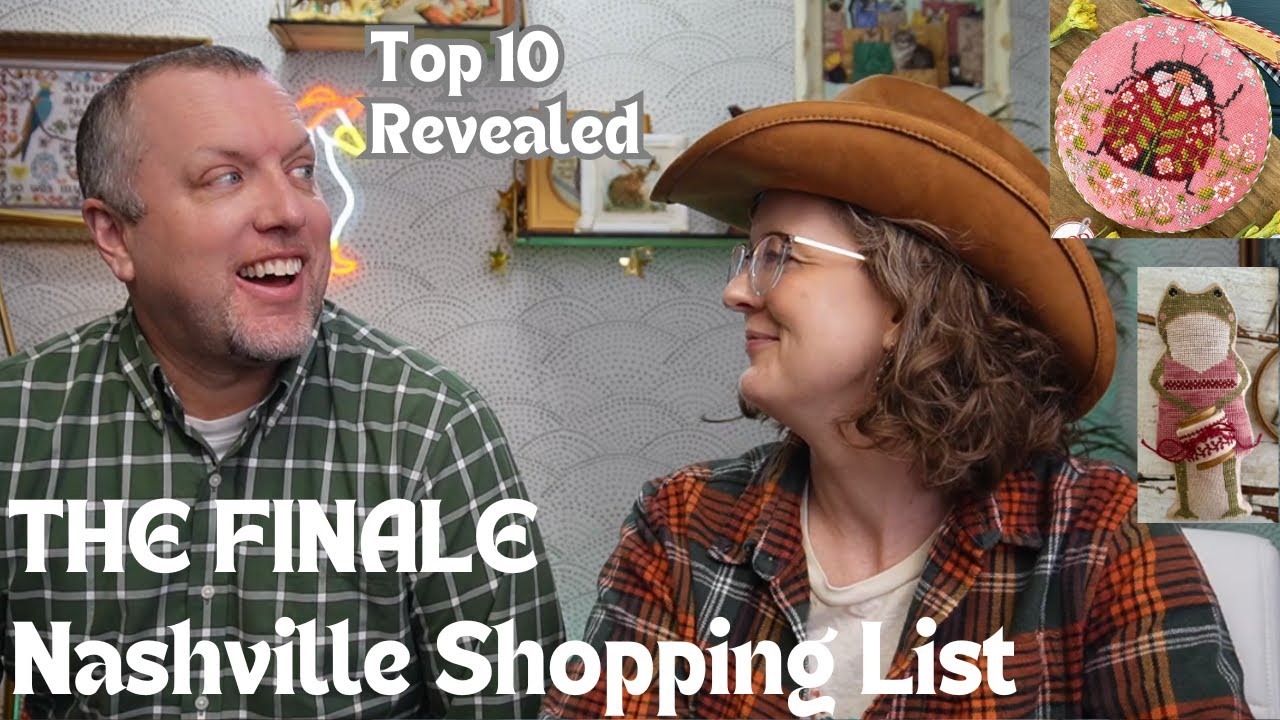 NASHVILLE SHOPPING LIST Finale!  Our Best Sellers & How it all got done despite Jason's pants