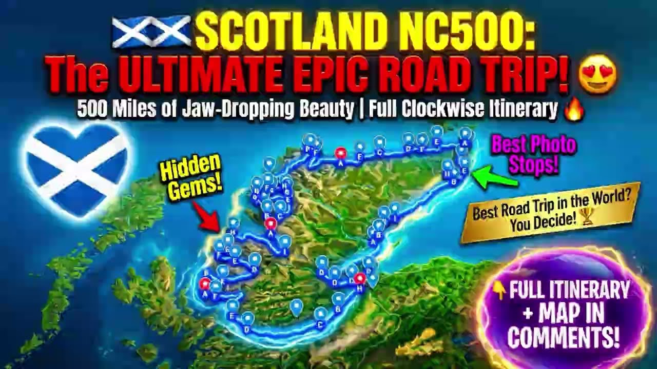 😱 A Road So Beautiful&hellip; People Quit Their Jobs To Drive It! Scotland NC500 Full Road Trip