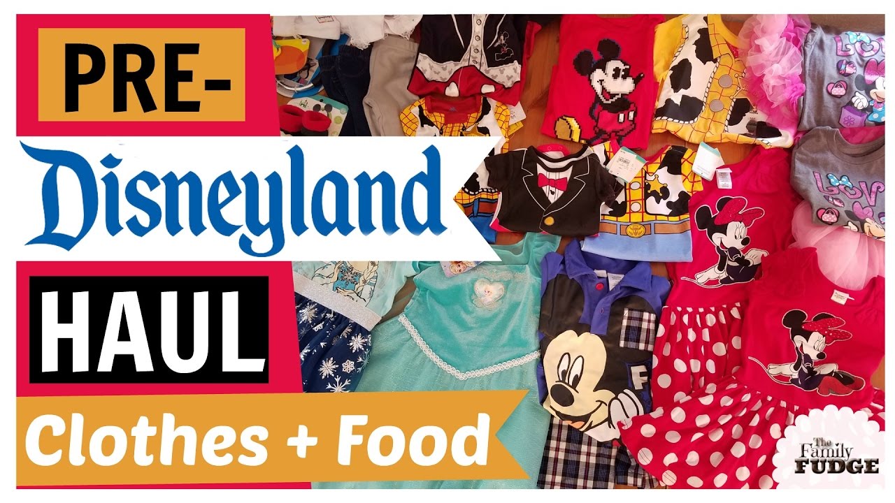 KID'S CLOTHING FOR DISNEYLAND + Food + TOYS
