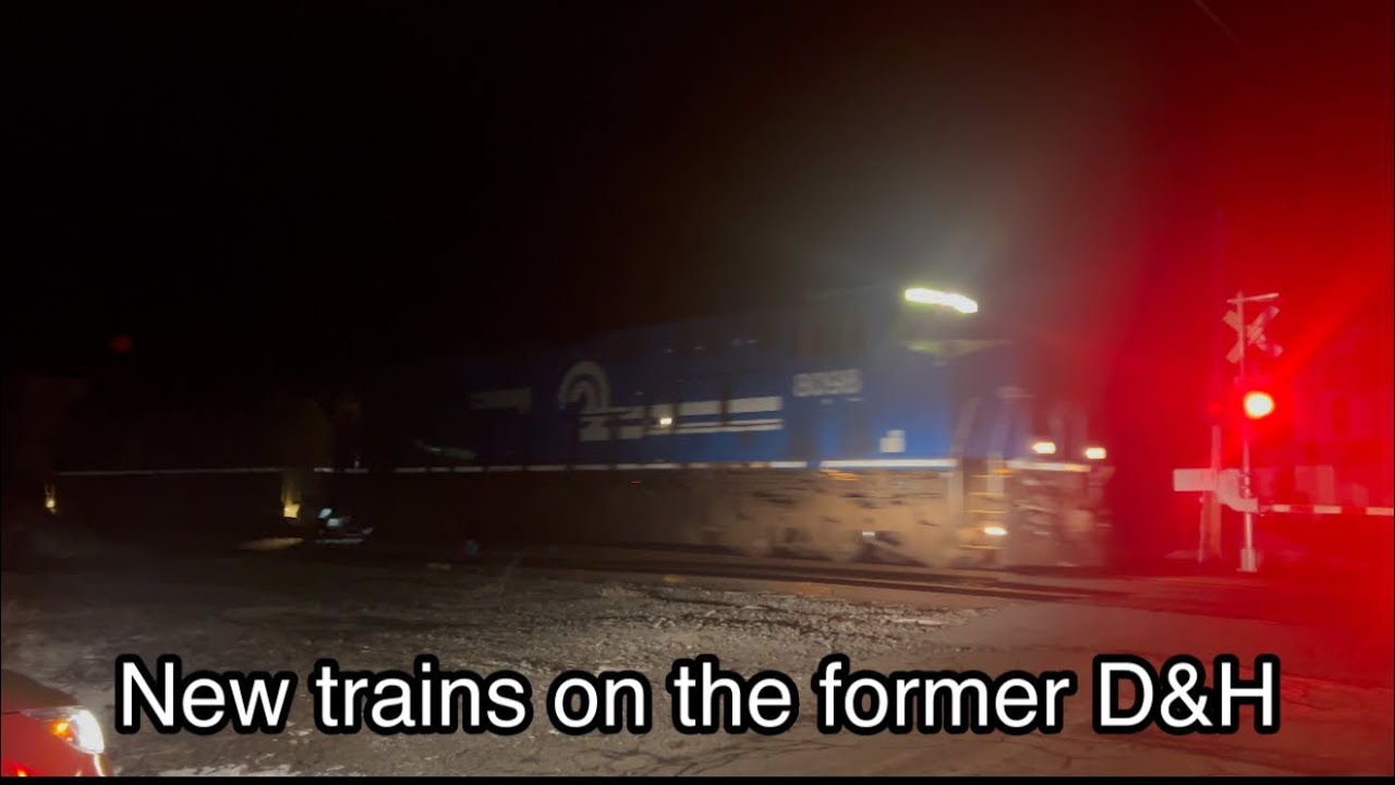 The newest trains on the D&H! (And more)