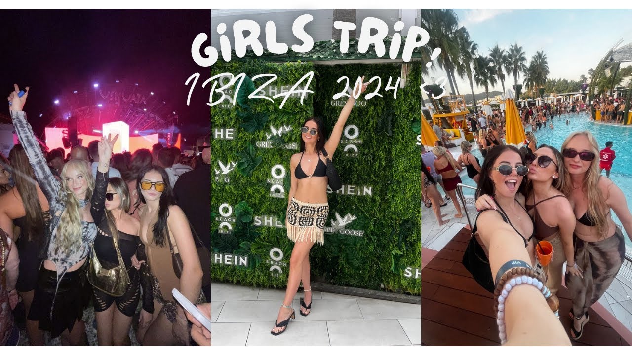 a v messy girls trip to IBZ!🥂