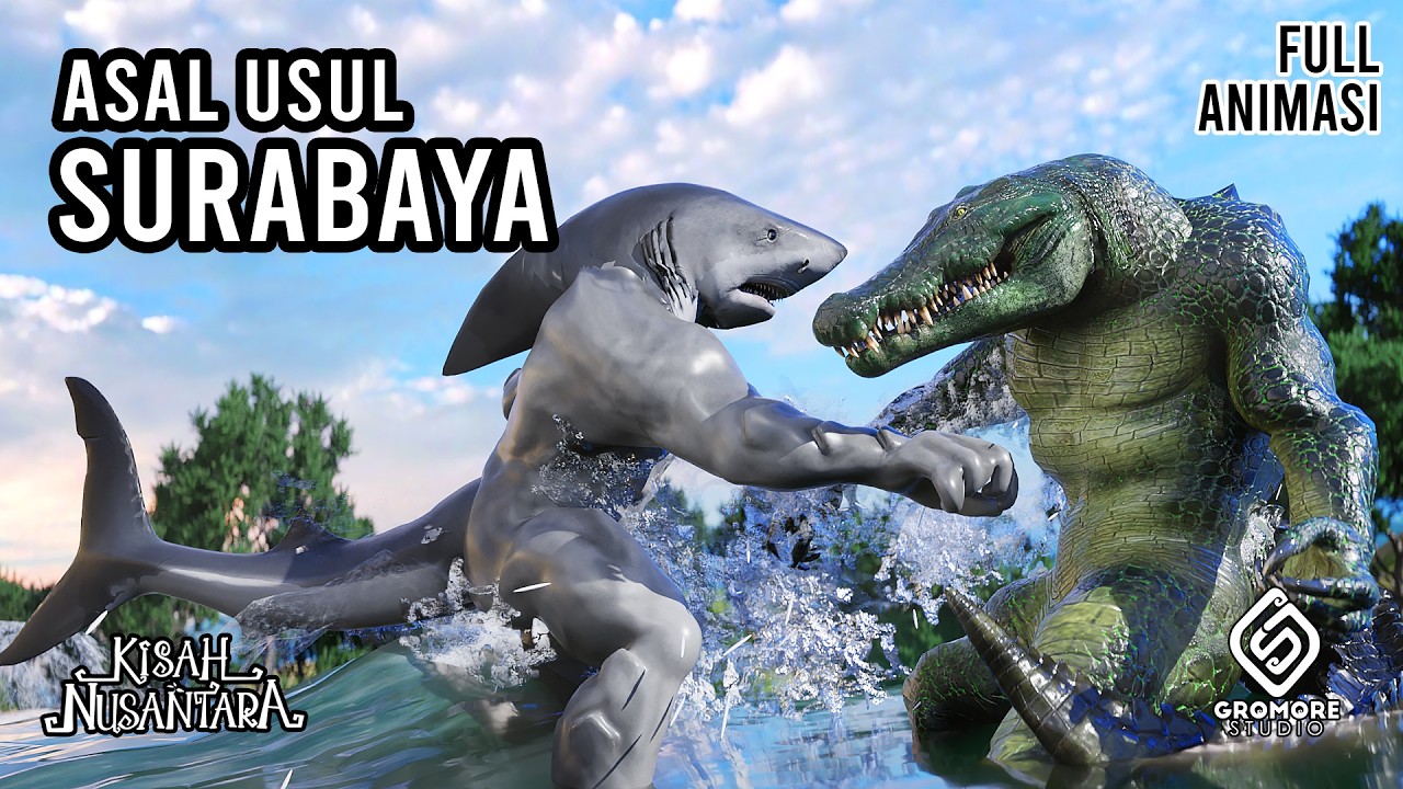 Asal Usul Surabaya | Cerita Rakyat Jawa Timur | Kisah Nusantara