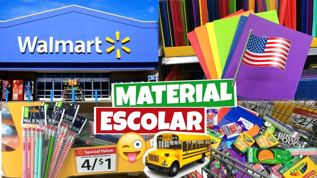 MATERIAL ESCOLAR E VOLTA AS AULAS NO WALMART! 😍 MOSTRANDO PREÇOS DE TUDO