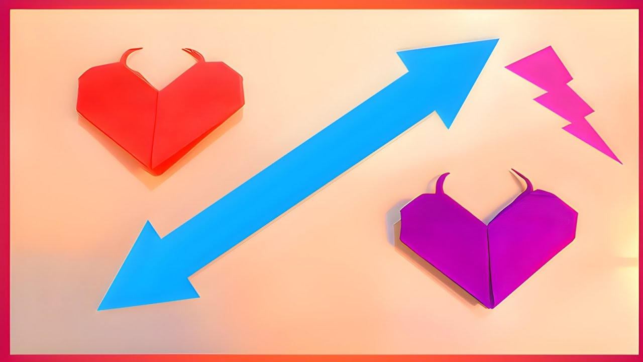 HOW TO MAKE AN ORIGAMI PAPER HEART | HOW TO MAKE A ORIGAMI EASY HEART | ORIGAMI PAPER HEART CRAFT |