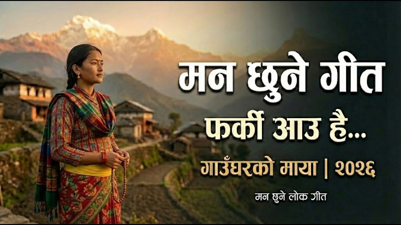 Timro Naam Ko Katha | Heart Touching AI Version Nepali Folk Song | Man Chhune Lok Geet