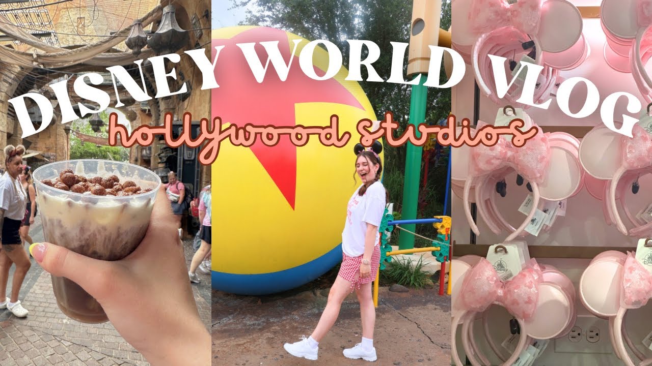 DISNEY WORLD VLOG! girls trip day 4- hollywood studios, grand floridian checkout, traveling home
